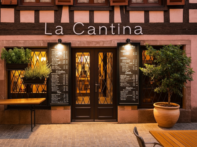 🇮🇹 A La Cantina – Restaurant Italien Strasbourg I Pizzeria – Restaurant 🍕 à Strasbourg, France