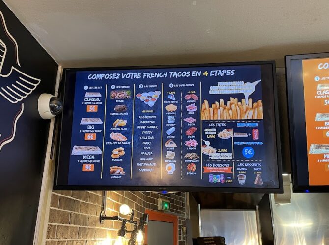 Restaurant French Tacos à Dijon, France