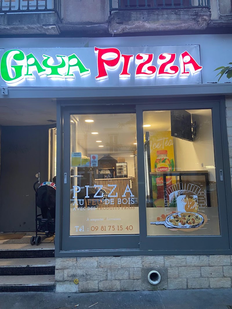 Restaurant Gaya pizza à Dijon, France