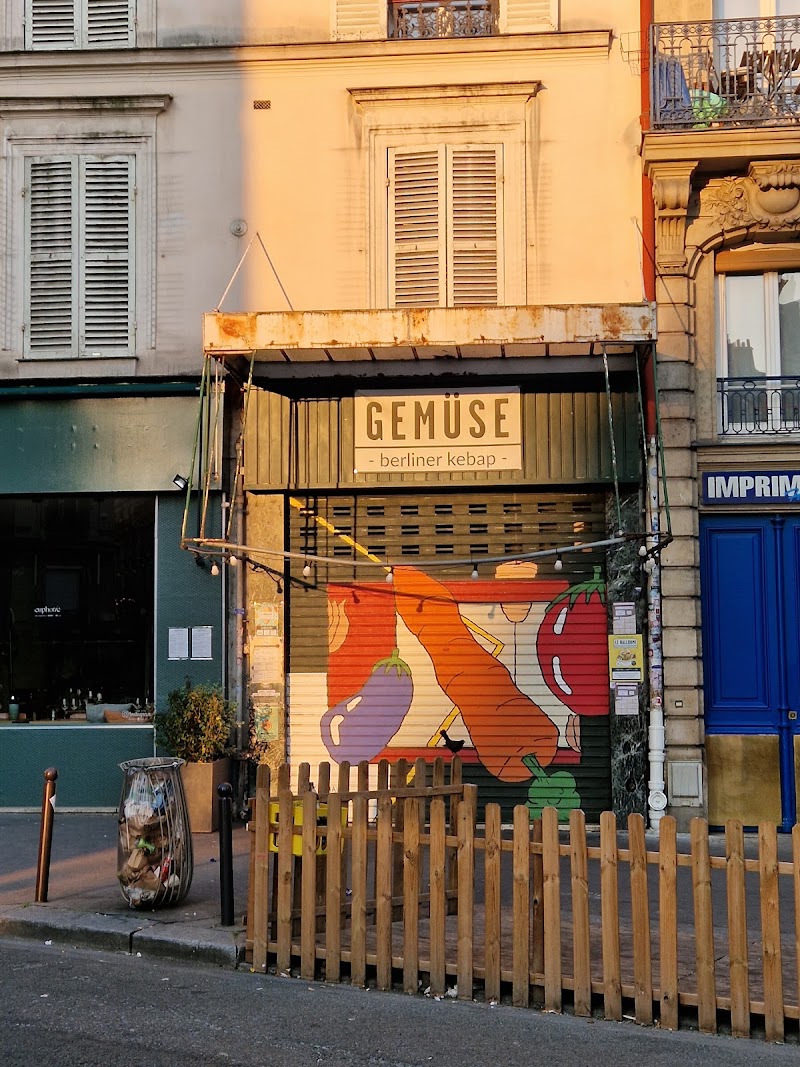 Restaurant GEMÜSE – Berliner Kebap à Paris, France
