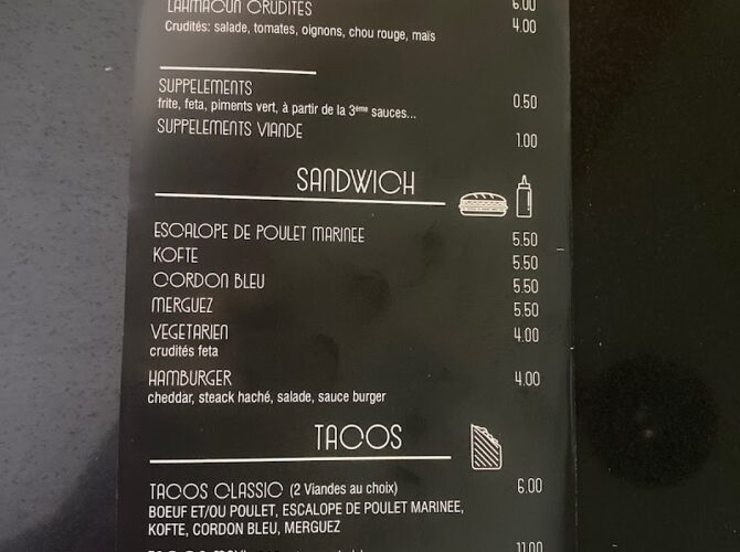 Restaurant Golden Kebab à Strasbourg, France