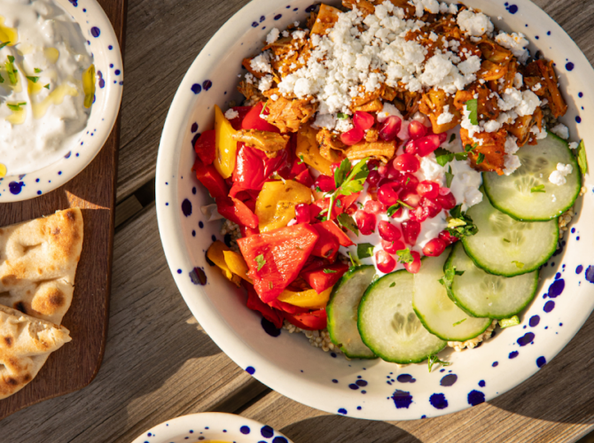 Restaurant GREEKIA Bellecour – Street Food Grecque à Lyon, France