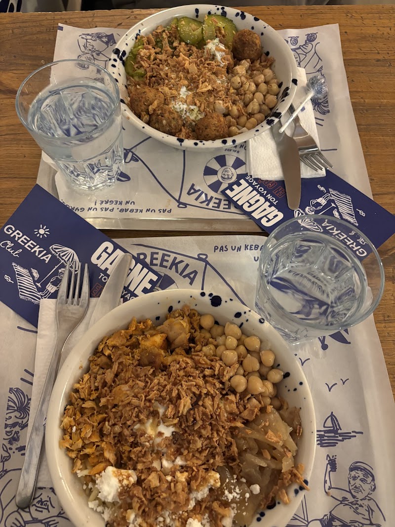 Restaurant GREEKIA Bellecour – Street Food Grecque à Lyon, France