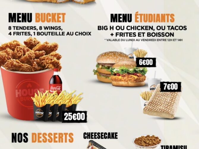 Restaurant House Burger à La Seyne-sur-Mer, France