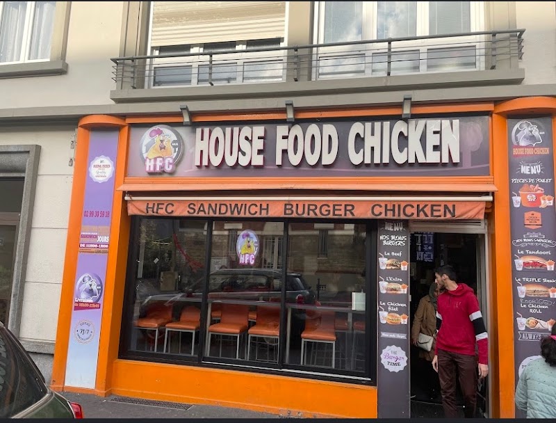 Restaurant House Food Chicken à Rennes, France