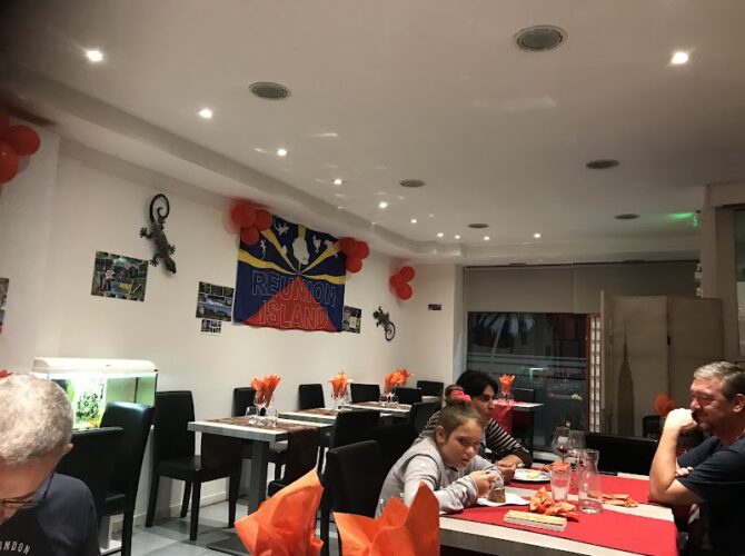 Restaurant île Bourbon à Cernay, France