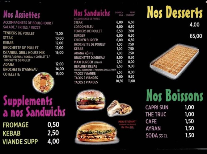 Restaurant Istanbul Grill House à Marseille, France