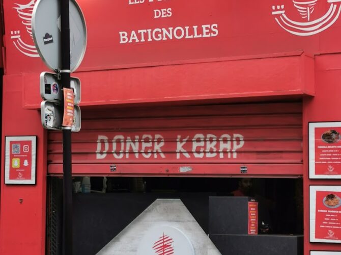 Restaurant Kebab des Batignolles à Paris, France