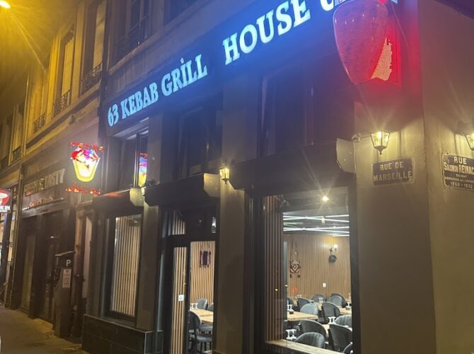 Restaurant Kebab Grill House 63 à Lyon, France