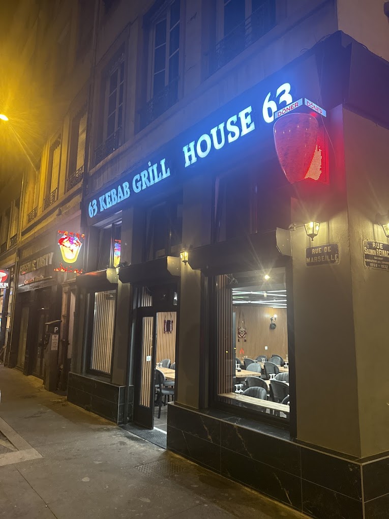 Restaurant Kebab Grill House 63 à Lyon, France