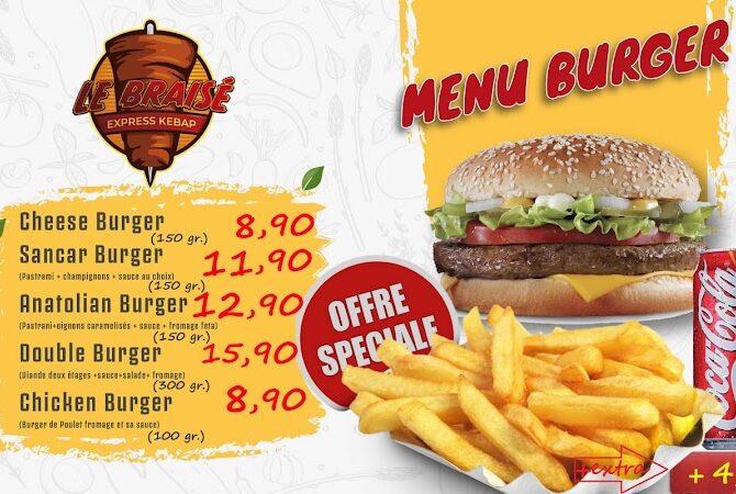 Restaurant Kebab Le braisé à Colmar, France