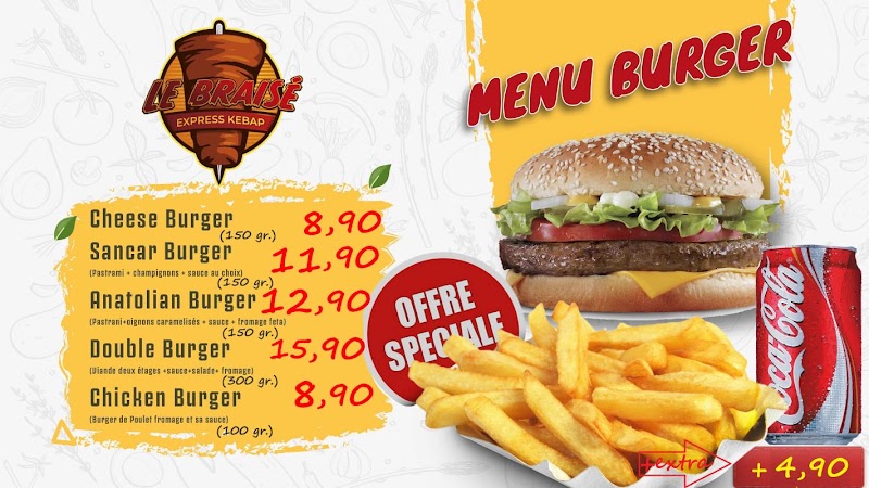 Restaurant Kebab Le braisé à Colmar, France