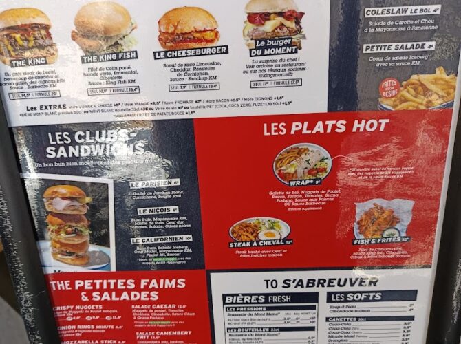 King Marcel Lyon Chevreul – Restaurant rapide 7/7 à Lyon, France