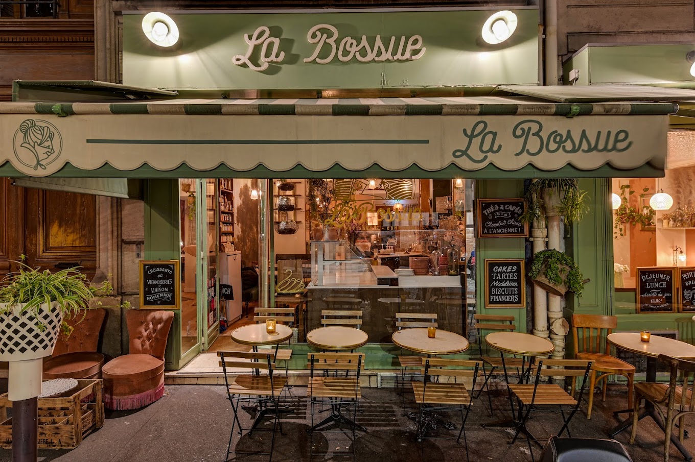 Restaurant La Bossue à Paris, France