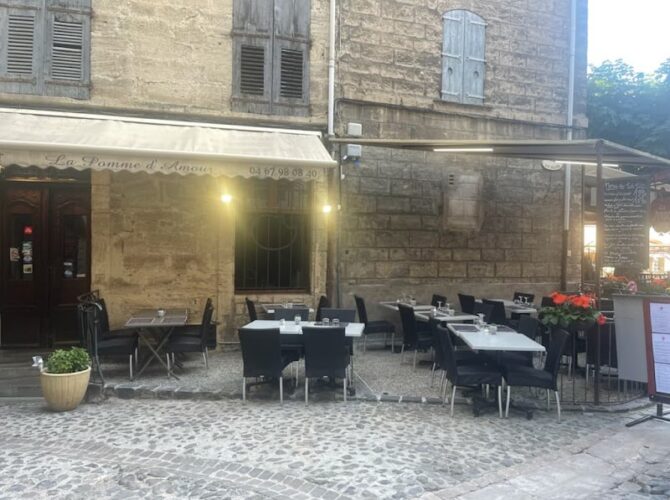 Restaurant La Pomme d’Amour à Pézenas, France