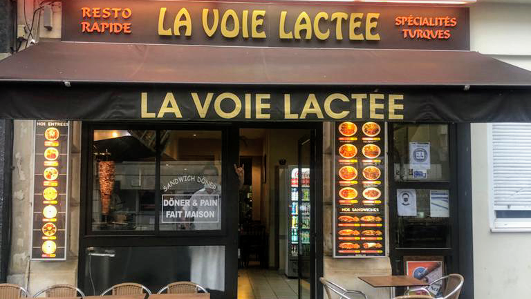 Restaurant La Voie Lactée Resto Rapide à Paris, France