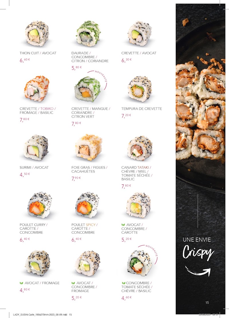 Restaurant Lady Sushi Castelnau-le-Lez à Castelnau-le-Lez, France