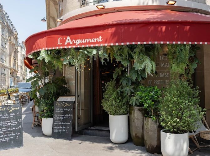 Restaurant L’Argument à Paris, France
