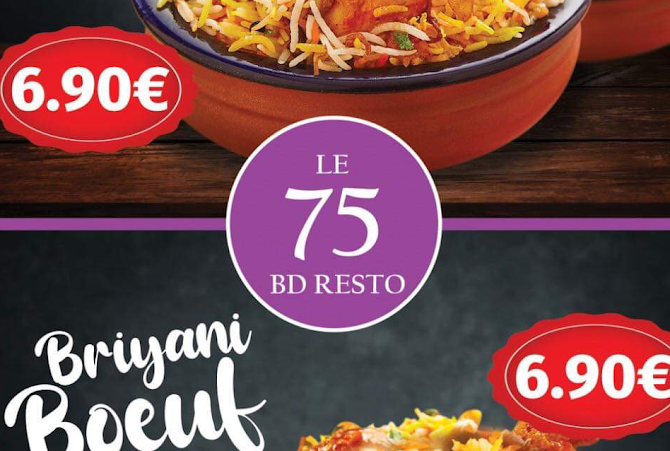 Restaurant LE 75 Tours à Tours, France