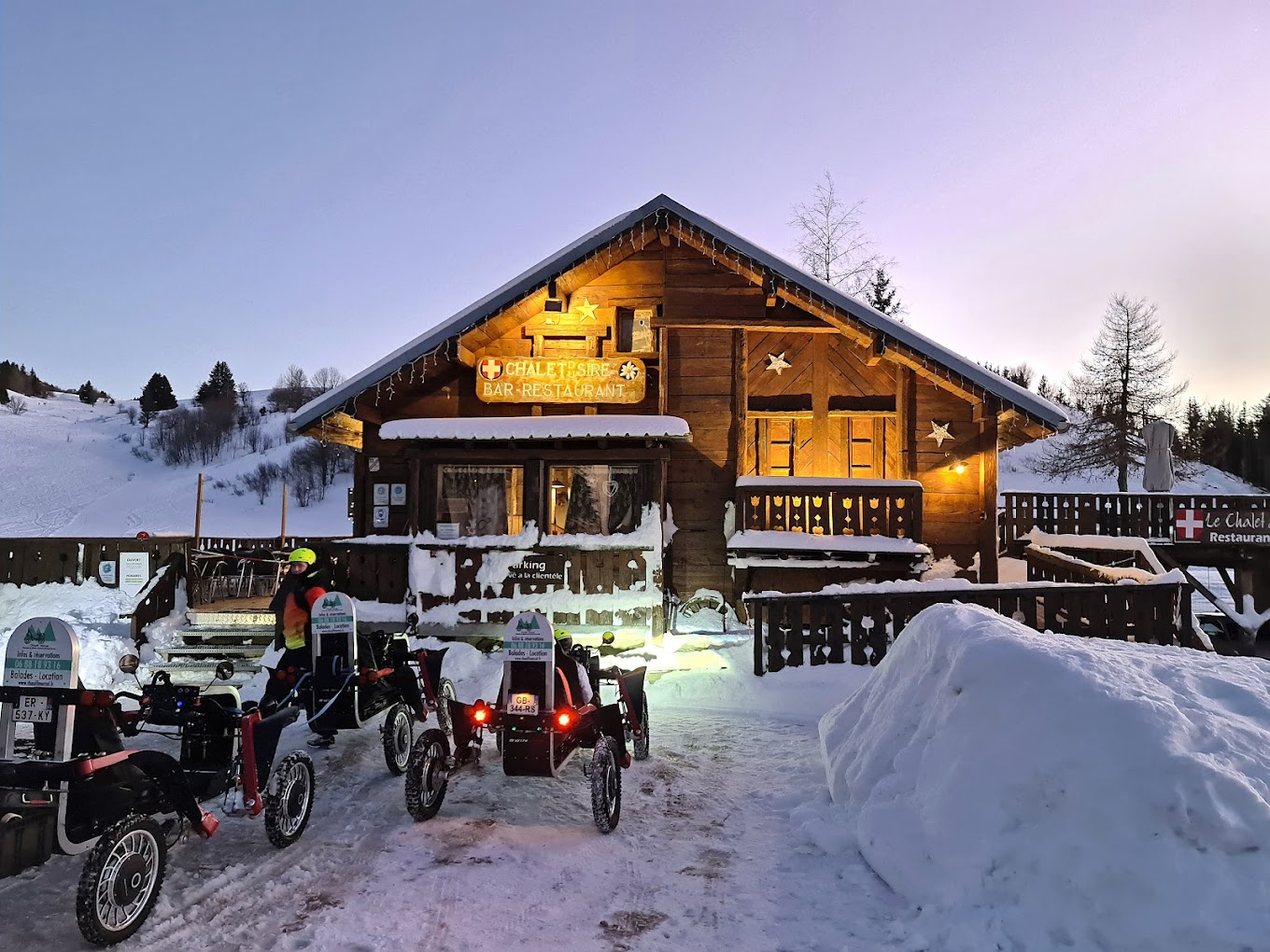 Restaurant Le Chalet Du Sire à Les Déserts, France