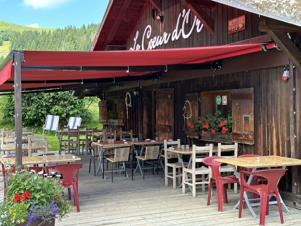 Restaurant Le Cœur d’Or à Combloux, France