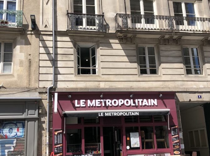 Restaurant Le Metropolitain à Rennes, France