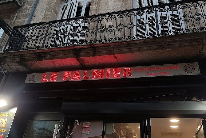 Restaurant Le palmier à Bordeaux, France