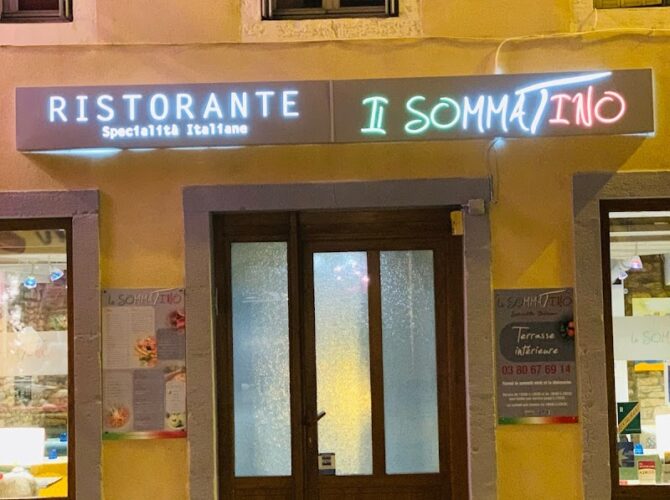 Restaurant Le Sommatino à Dijon, France