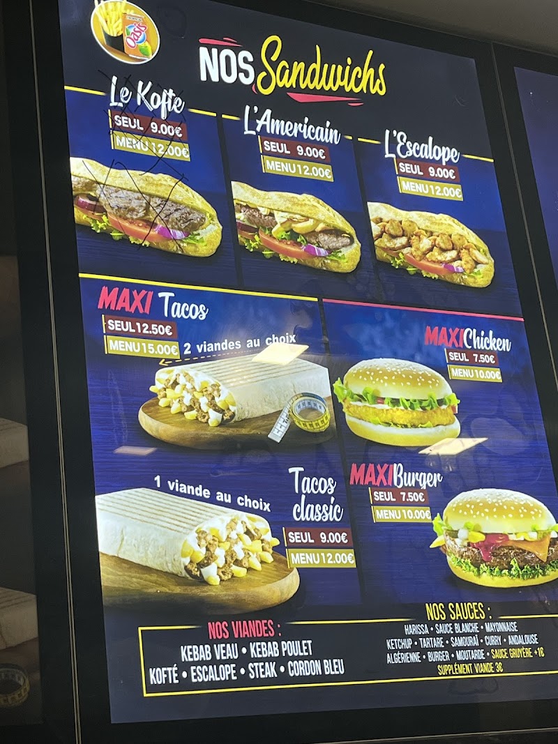 Restaurant Le Terminal Kebab à Lyon, France