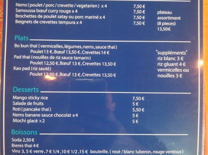 Restaurant Le THAÏ sur mer – LA Seyne sur mer à La Seyne-sur-Mer, France