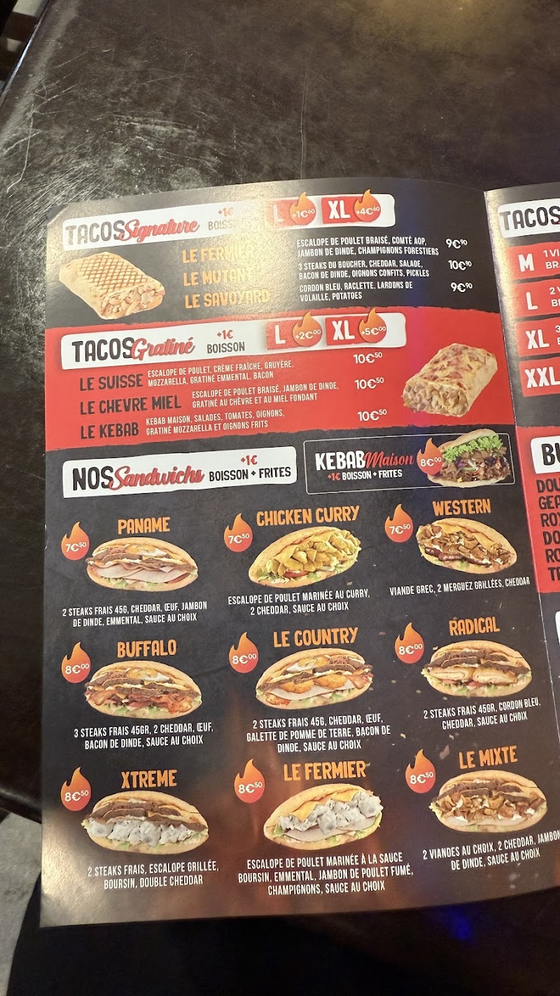 Restaurant Les Braisés – Burgers et Tacos gourmets🔥 à Villejuif, France
