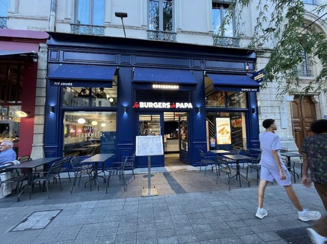 Restaurant Les Burgers de Papa à Lyon, France