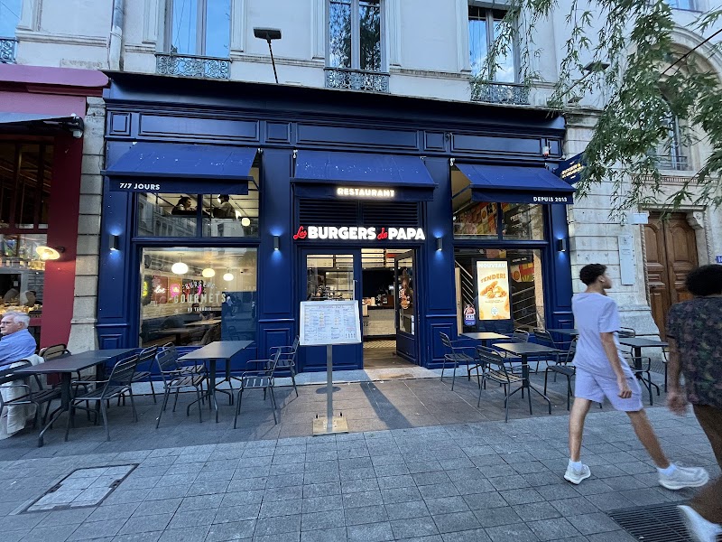 Restaurant Les Burgers de Papa à Lyon, France