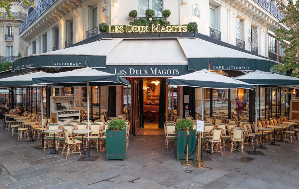 Restaurant Les Deux Magots à Paris, France