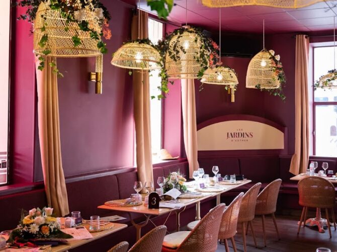 Restaurant Les Jardins d’Esther à Nancy, France