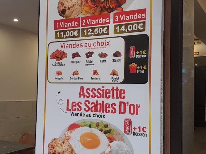 Restaurant Les Sables d’Or à Bordeaux, France