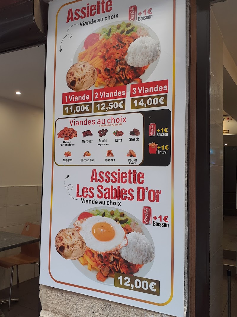 Restaurant Les Sables d’Or à Bordeaux, France