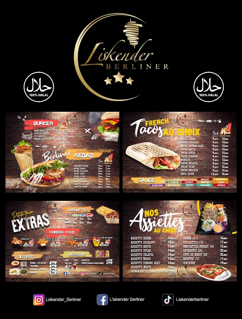 Restaurant L’Iskender Berliner à Lyon, France