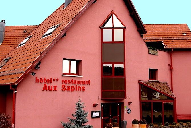 Restaurant Logis Hôtel Aux Sapins à Thann, France