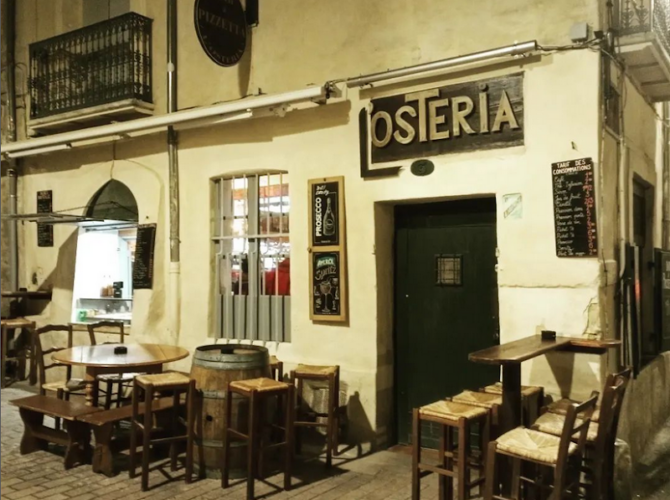 Restaurant L’Osteria à Montpellier, France