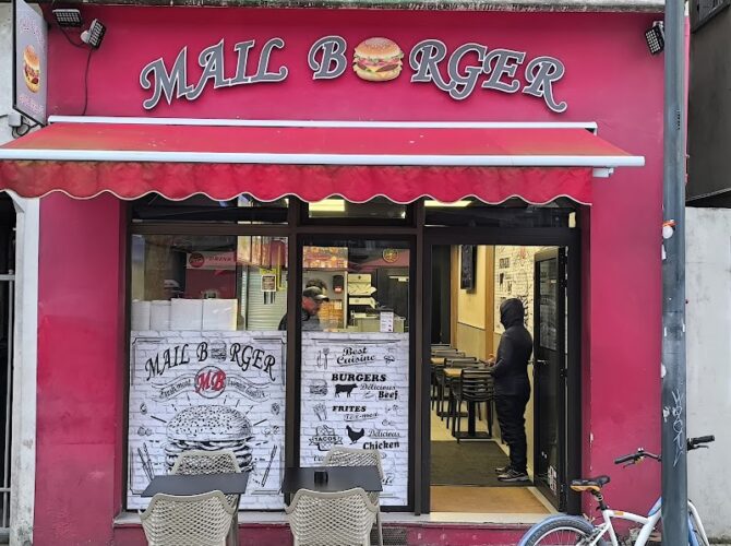 Restaurant Mail Burger à Rennes, France
