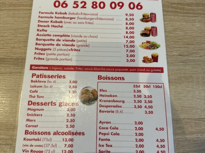 Restaurant Marmaris Kebab à Brest, France