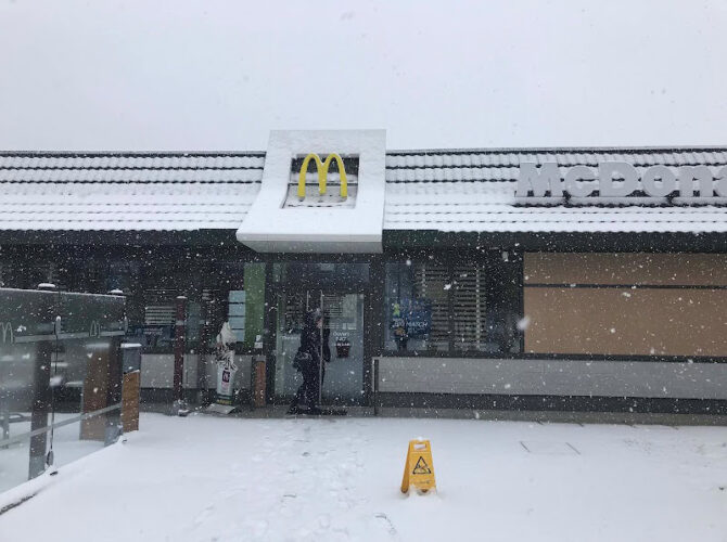 Restaurant McDonald’s à Fleury-Mérogis, France