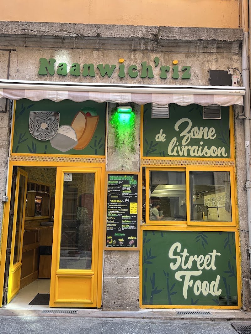 Restaurant Naanwich’riz à Lyon, France
