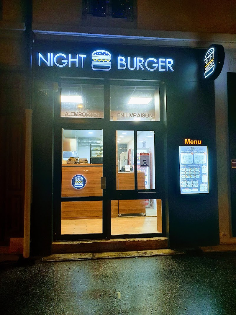 Restaurant Night Burger à Lyon, France