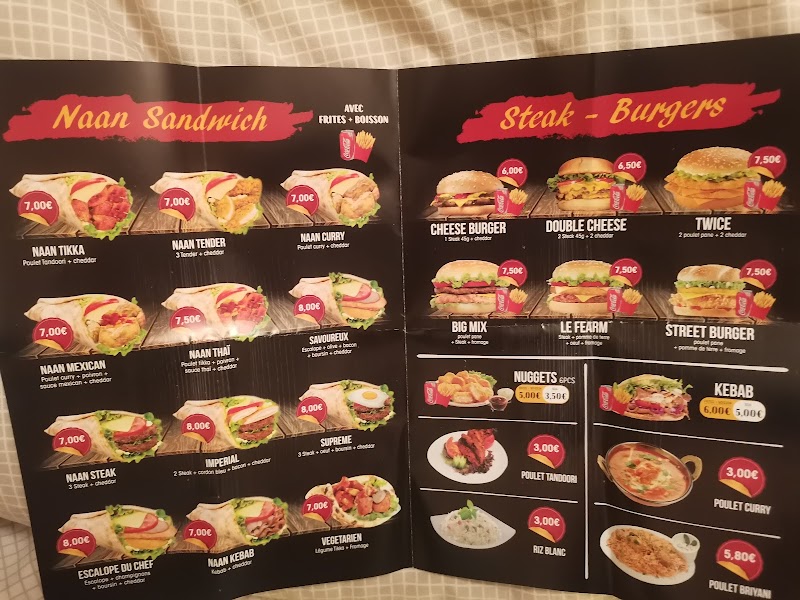 Restaurant O’ CHEESE NAAN à Brest, France