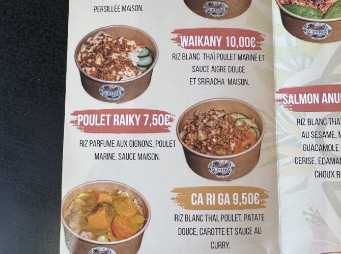 Restaurant O’ Poké à Champs-sur-Marne, France