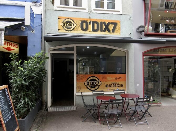 Restaurant O’dix7 “Tacos, sandwichs et Burgers” à Colmar, France