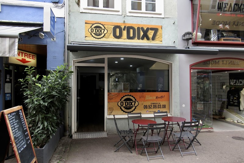 Restaurant O’dix7 “Tacos, sandwichs et Burgers” à Colmar, France