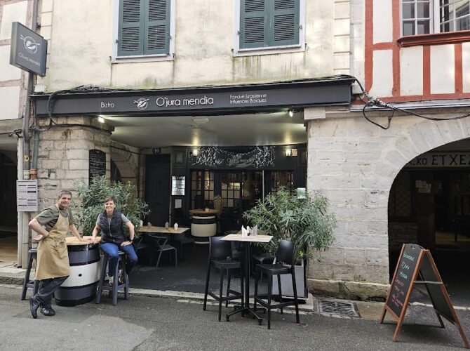 Restaurant O’Jura Mendia à Bayonne, France